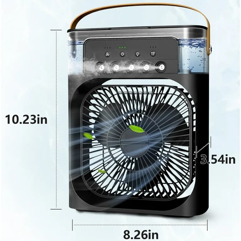 3-in-1 Function (Fan + Cooling + Humidifier