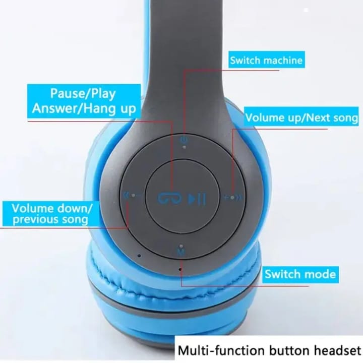 P47 - Wireless Bluetooth Headset Headphone K2